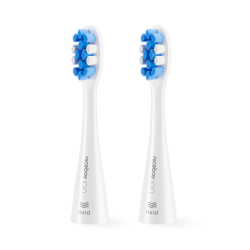 Náhradní hlavice Niceboy ION Sonic Hard white 2 ks