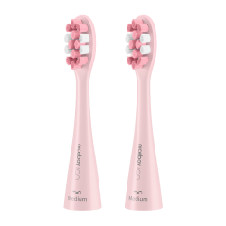 Náhradní hlavice Niceboy ION Sonic Medium pink 2 ks