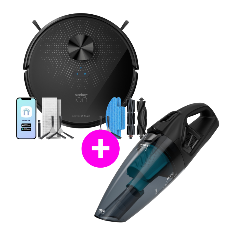 Akční set Charles i9 Plus black + Hurricane R3